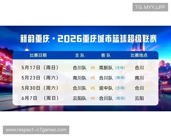2026重庆超级联赛完整赛程时间表及赛事亮点解析